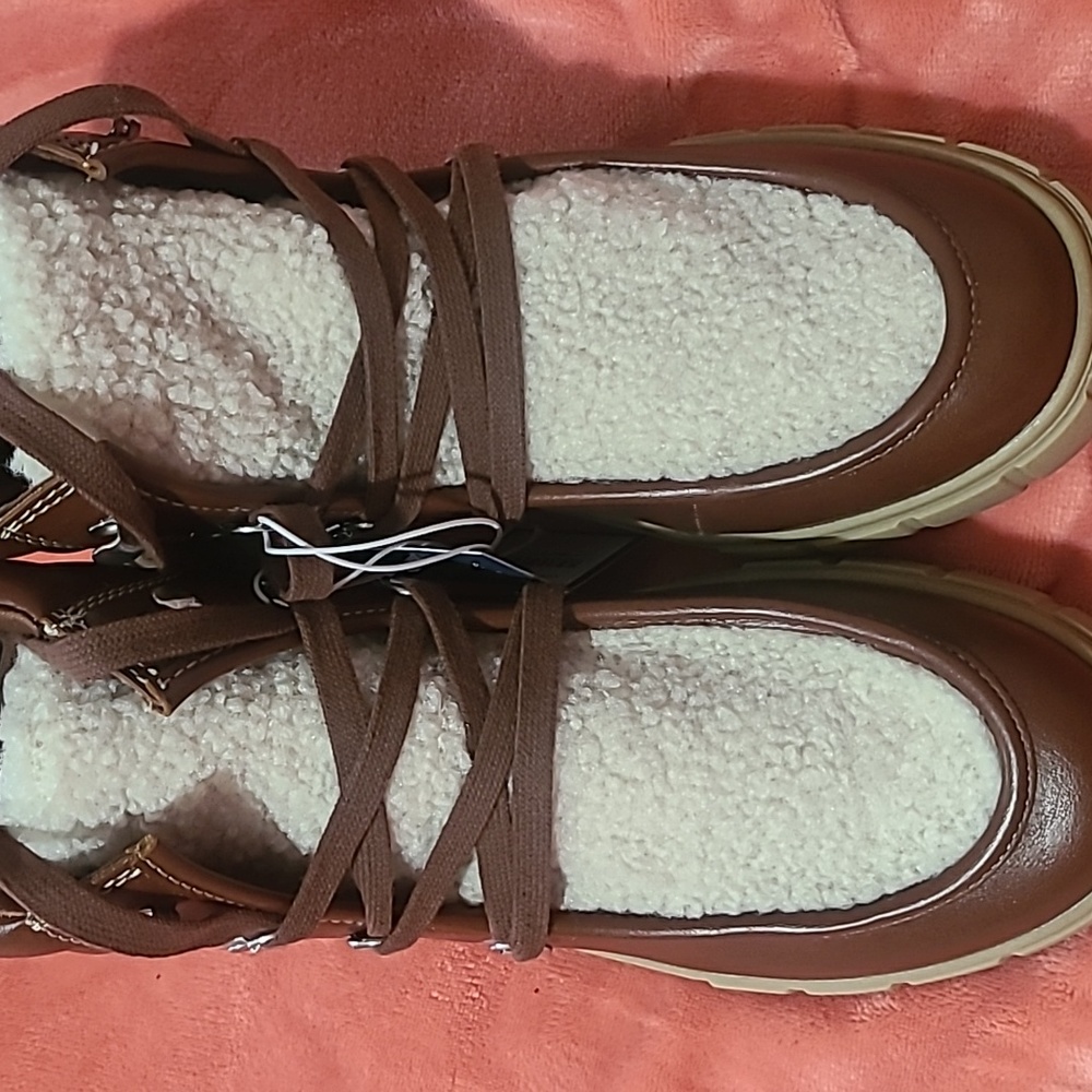 Universal Thread Brown/Kimber Lace up Boots Size 10 - Picture 11 of 11
